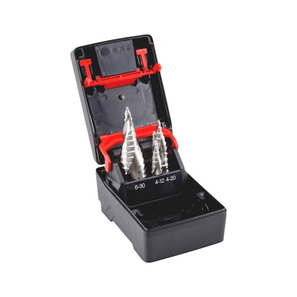 Würth | Spiralstufenbohrer-Sortiment HSS SMART STEP • 3-teilig