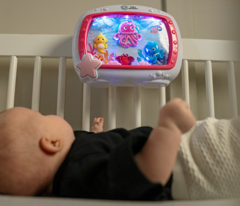 Sea Dreams Soother Musical Crib Toy and Sound Machine - Image 3