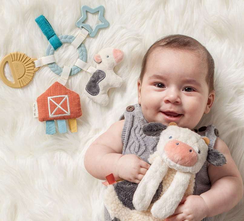 Plush Lovey & Teething Activity Toy Gift Set - Image 3